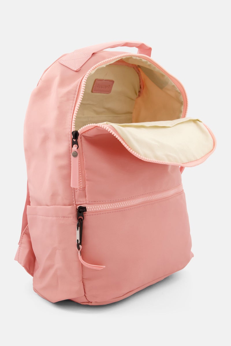 Bearpaw حقيبة ظهر للنساء بشعار العلامة التجارية 30 ل x 16 و x 38 ه سم، وردي - Image 3